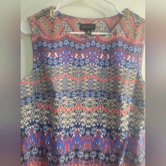 AB Studio patterned sheath dress - Picture 9 of 12